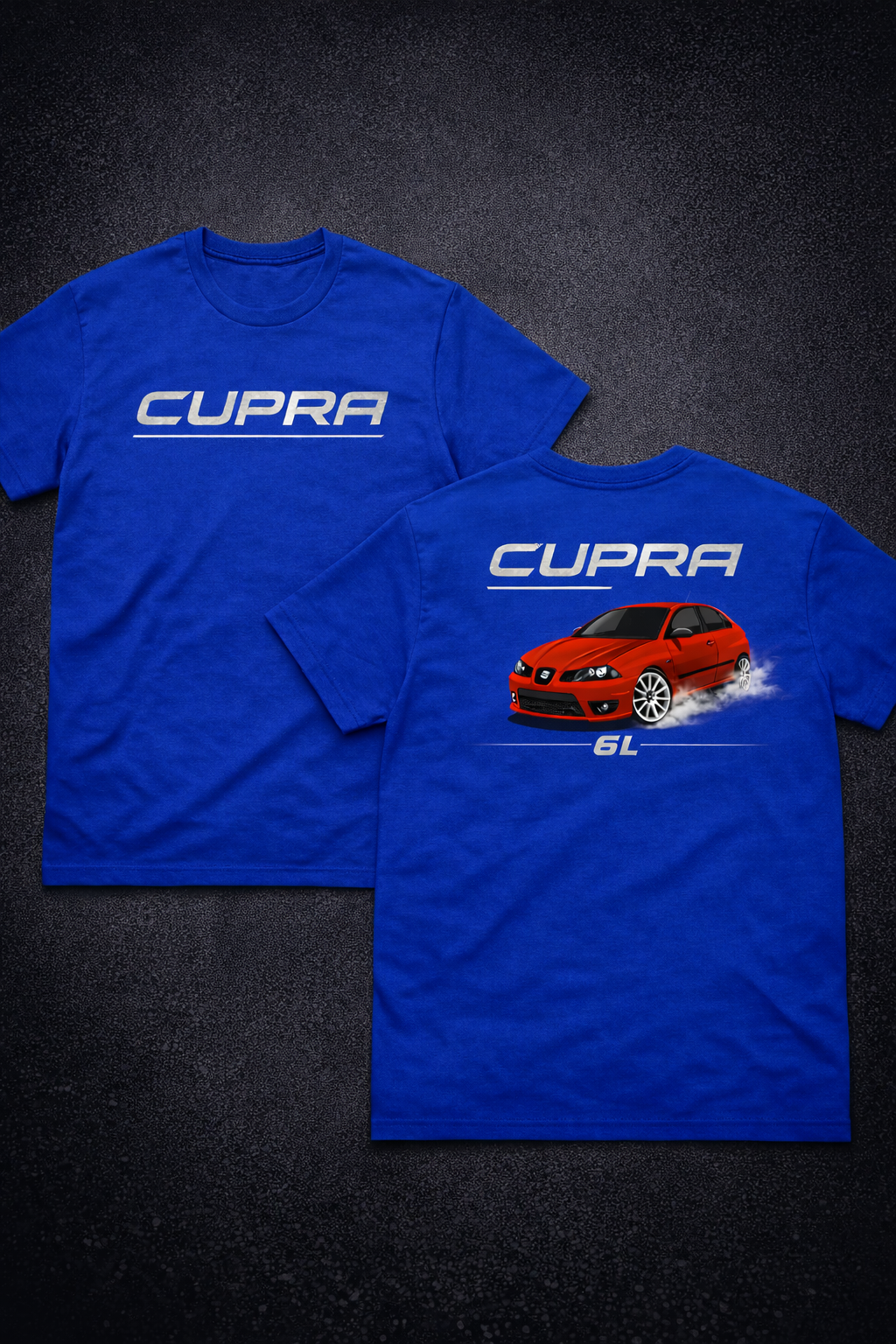 Camiseta SEAT Ibiza Cupra 6L – Espíritu racing en estado puro