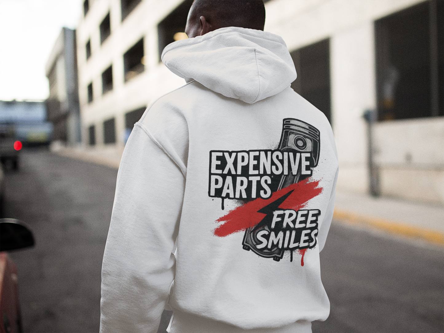 Camiseta-Sudadera EXPENSIVE PARTS