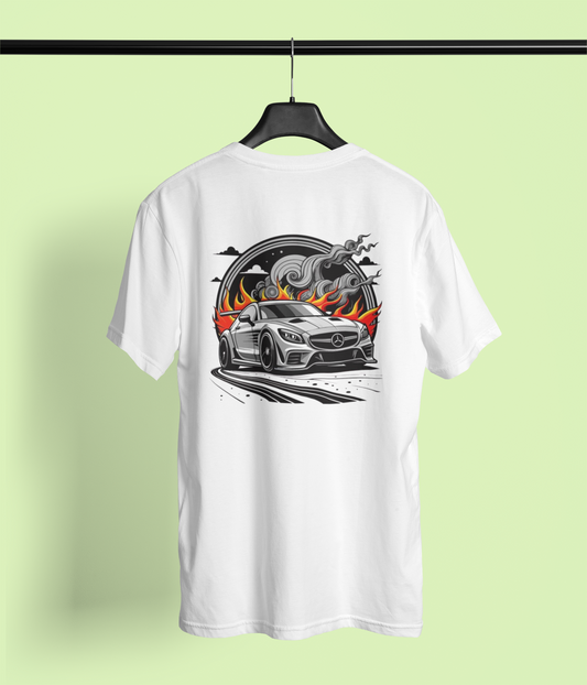 🔥 Camiseta Mercedes Drift Infernal – Solo para valientes