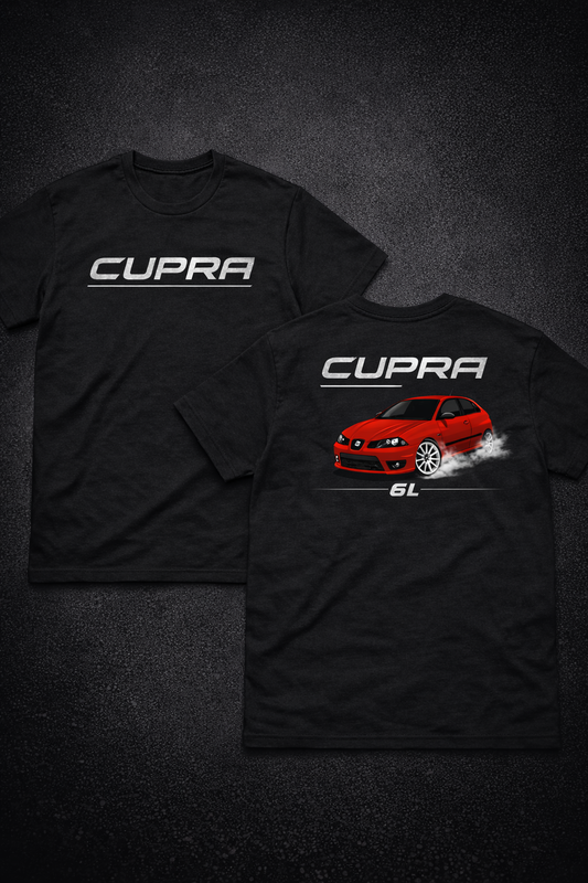 Camiseta SEAT Ibiza Cupra 6L – Espíritu racing en estado puro