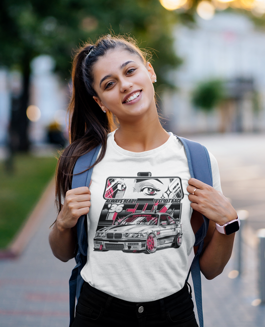 Camiseta “E36 Style” – Street racing con esencia anime