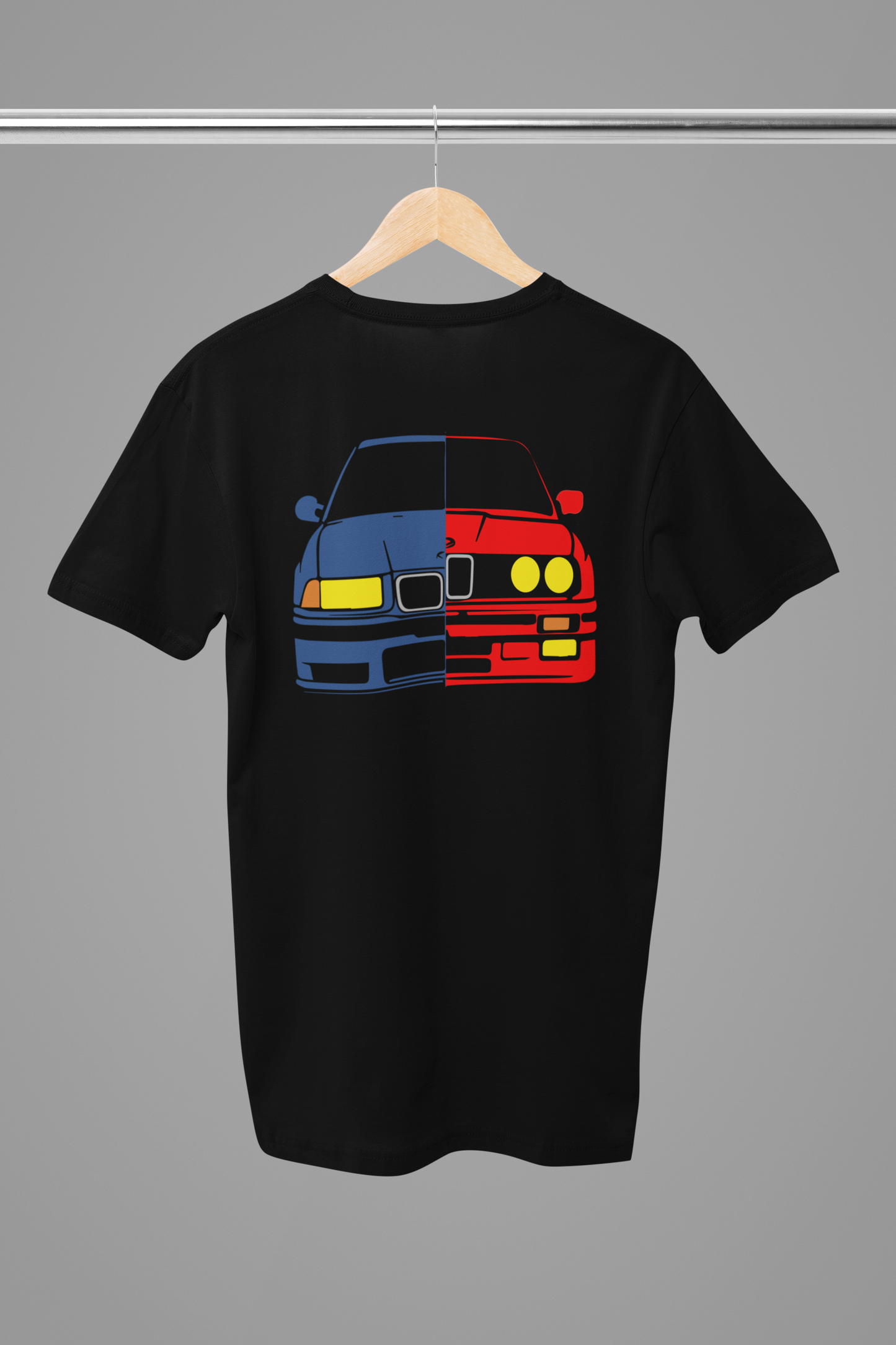 Camiseta BMW – Diseño Frontal y Trasero Exclusivo