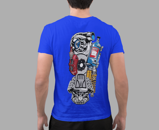 Sudadera-camiseta mecánica conjunto