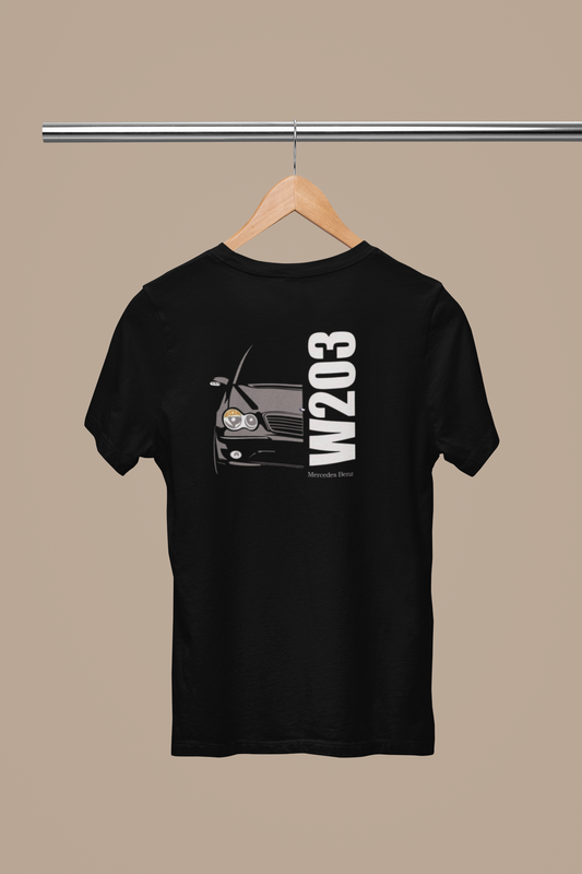 🛠️ Camiseta W203 – Elegancia con alma de guerrero