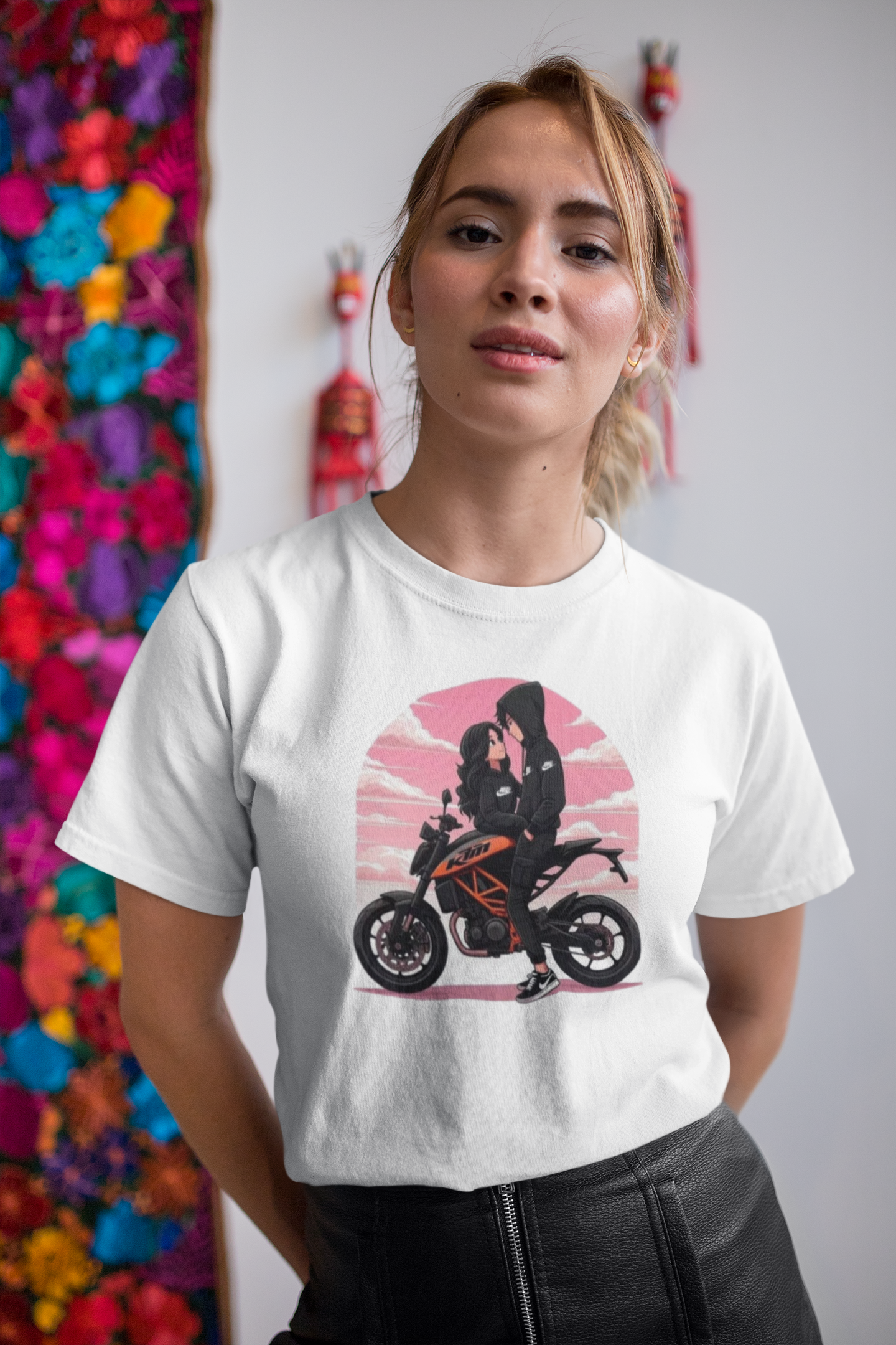 Camiseta pareja motera KTM love 💘🏍️