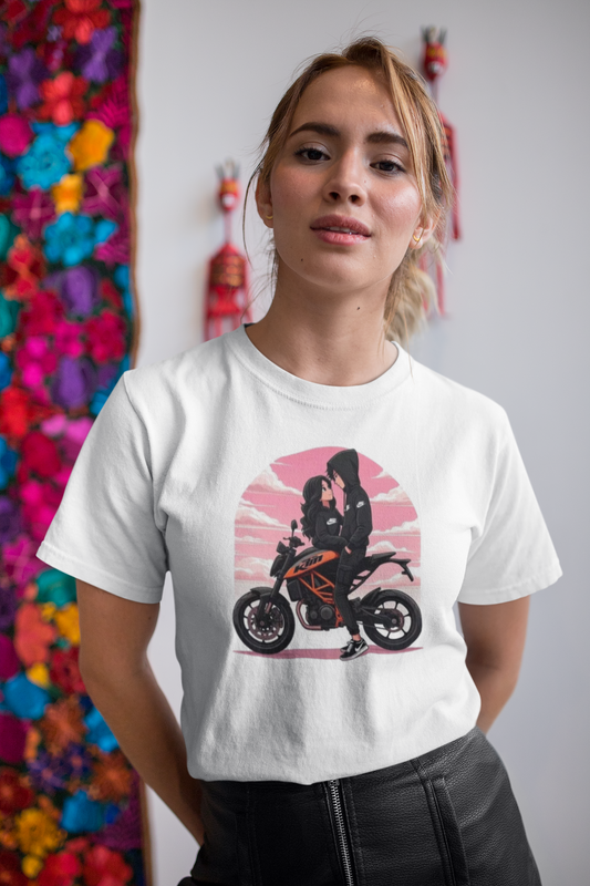 Camiseta pareja motera KTM love 💘🏍️