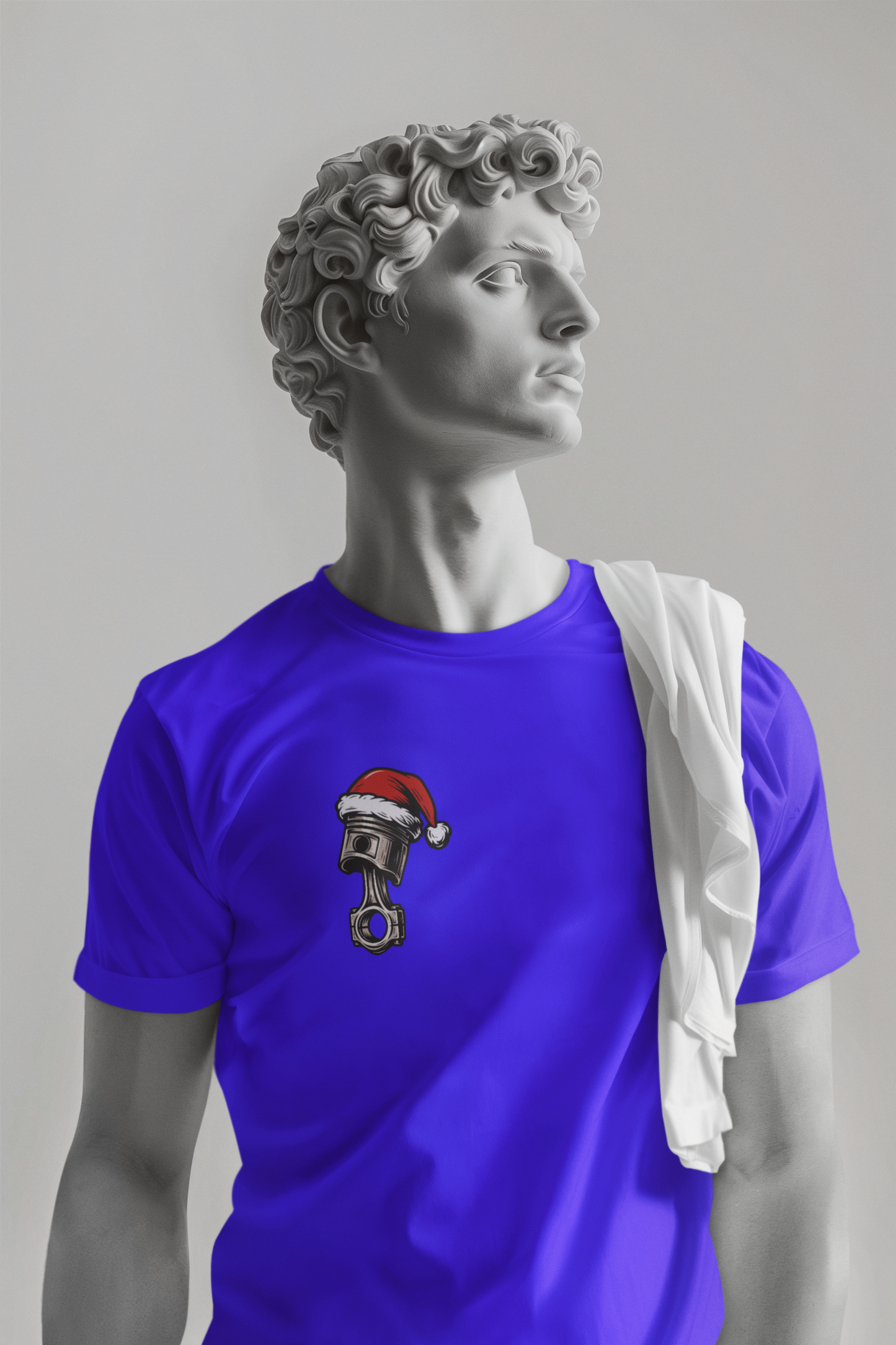 🎄 CAMISETA NAVIDEÑA RACING – PISTÓN EDITION 🎅